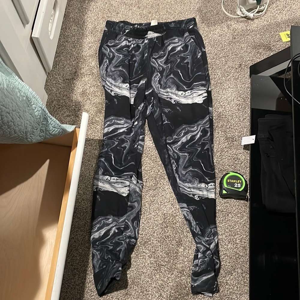 Shosho marble colored baggy leggings M